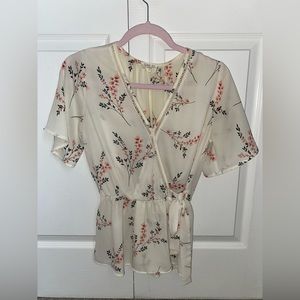 Sienna sky blouse